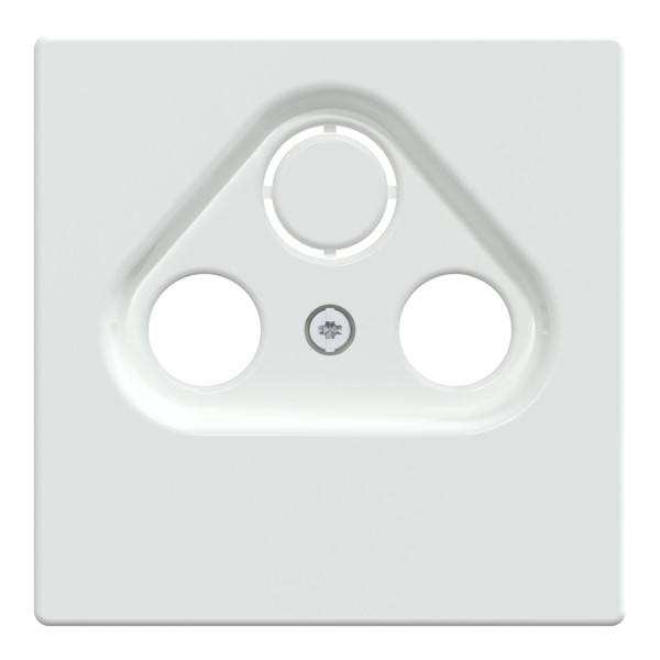 D-Life Центральная накладка розетки TV Белый лотос (MTN4123-6035)