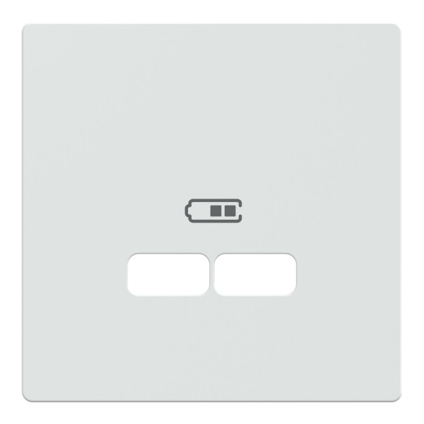 D-Life Центральная USB накладка Белый лотос (MTN4367-6035)