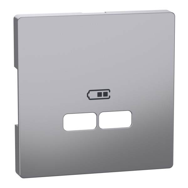 D-Life Центральная накладка USB Нержавеющая сталь (MTN4367-6036)