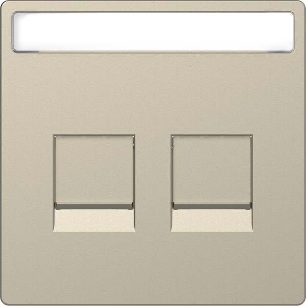 D-Life Центральная накладка 2-модульных разъемов Сахара (MTN4564-6033)