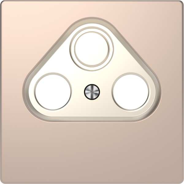 D-Life Центральна накладка TV Розетка Шампань (MTN4123-6051)