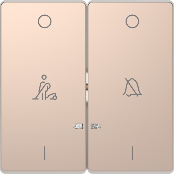 D-Life 2-на символ дзв/покоїв. Шампань (MTN3429-6051)