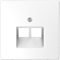 D-Life Центральна накладка 2*RJ45 Білий лотос (MTN4522-6035)