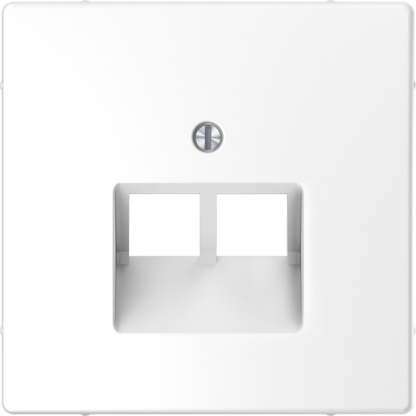 D-Life Центральна накладка 2*RJ45 Білий лотос (MTN4522-6035)