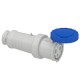 Кабельная розетка винтовая 63А 2P+E IP67 220В (81478)