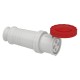 Розетка кабельная винтовая 125А 3P+E IP67 415В (81494)