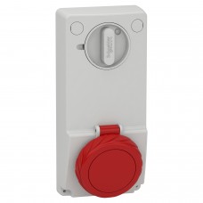 Розетка UNIKA с блоком 16A 3P-E (82085)