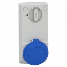 Розетка UNIKA с блоком 32A 2P-E (82092)