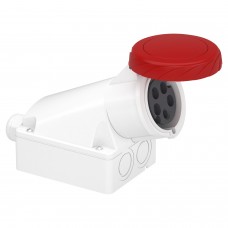 Розетка с настенной коробкой 32 А, 3P+N+E, 415 В, IP67 (83171)