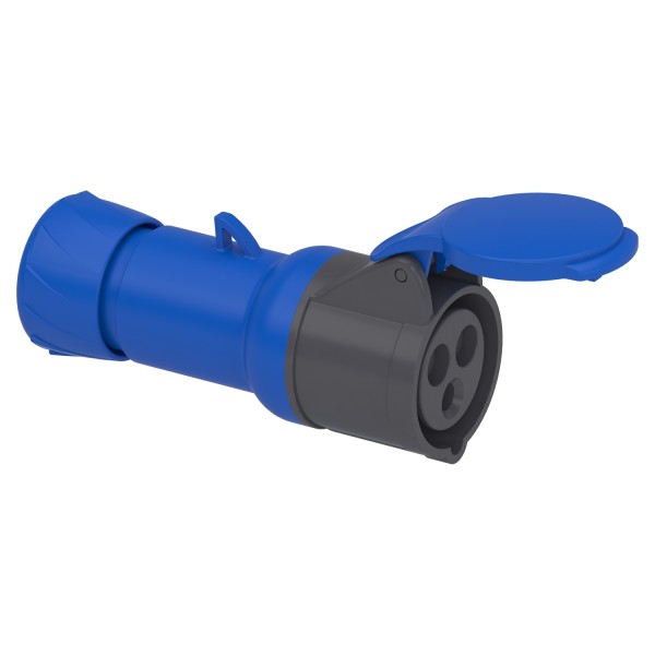 Кабельная Розетка PRATIKA, прямая, 16A, 2P+E, 200-250B AC, IP44 (PKF16M423)