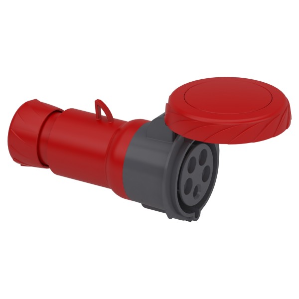 Кабельная Розетка PRATIKA, прямая, 32 A, 3P+N+E, 380-415 B AC, IP67 (PKF32M735)
