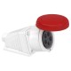 Настенная розетка винтовая 32А 3P+N+E IP67 380В (PKF32W735)