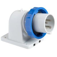 Вилка щитова 32А 2P+E 250В IP67 (83866)
