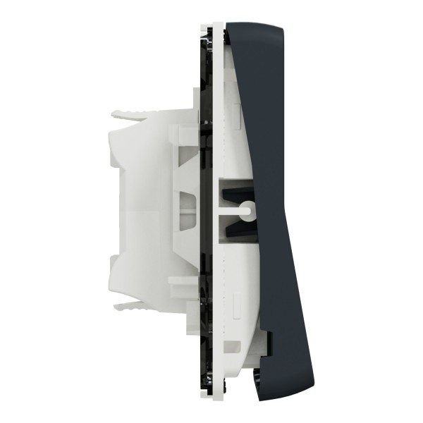 Механізм перемикача IP55 Mureva Styl, сх.6, чорний (MUR37021)