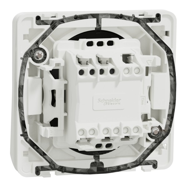 Механизм переключателя IP55 Mureva Styl, белый (MUR39723)