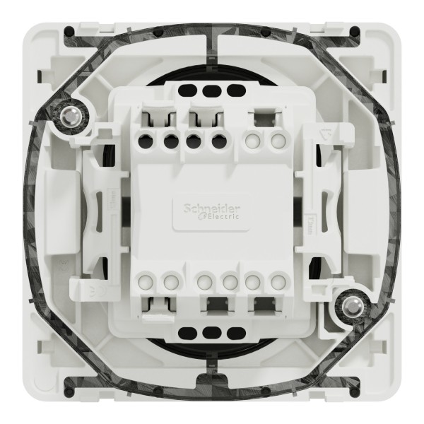 Механизм переключателя IP55 Mureva Styl, белый (MUR39723)