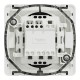 Механізм кнопкового вимикача IP55 Mureva Styl, білий (MUR39027)