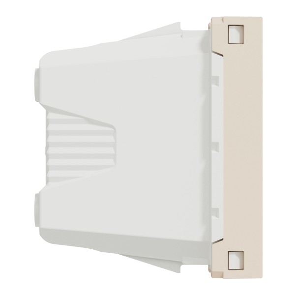 Розетка New Unica, механизм, 2P, 10A, European, за шторками, IP3x, бежевый (NU303144)
