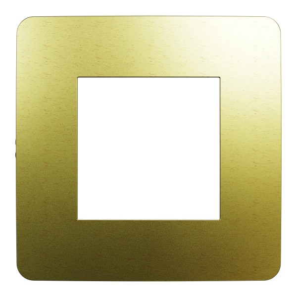Рамка Unica Studio Metal, 1 постова, золото (NU280262M)