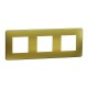 Рамка Unica Studio Metal, 3 поста, золото (NU280659M)