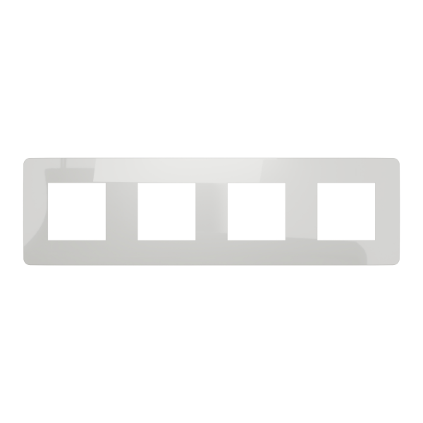 Рамка 4-постовая Unica New, Белый/белый (NU280818)