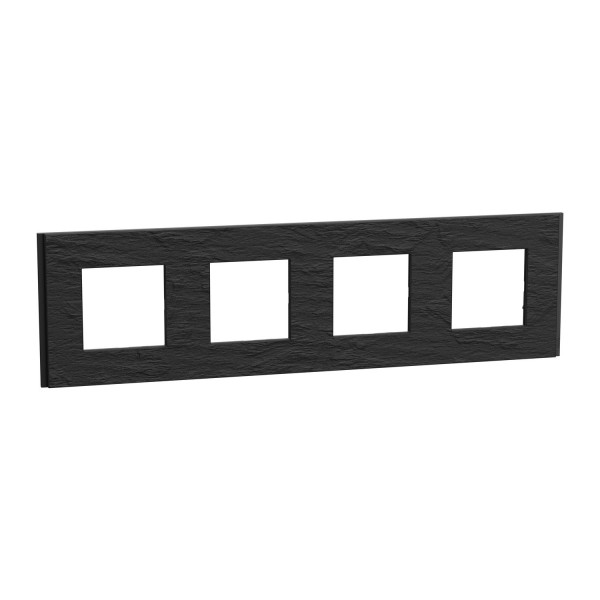 Рамка 4-постова Unica Deco Material, камінь (NU600877)