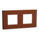 Рамка 2-постова Unica Deco Material, теракотовий (NU600471)