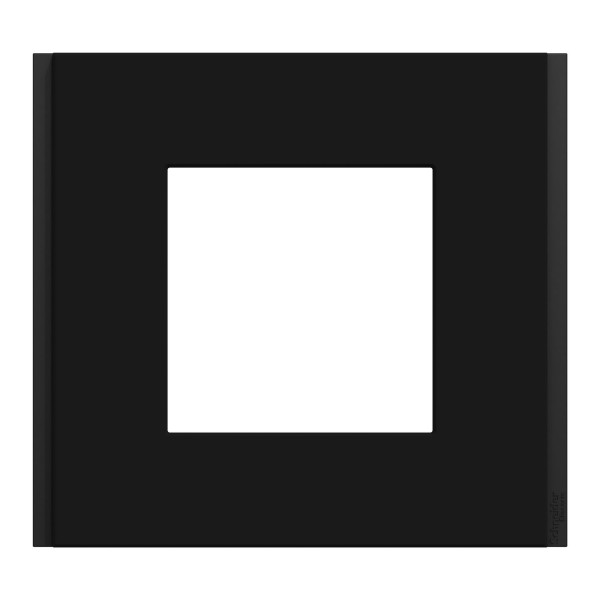 Рамка 1-постовая Unica Deco Material, каучук (NU600272)