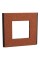 Рамка 1-постовая Unica Deco Material, терракотовая (NU600271)