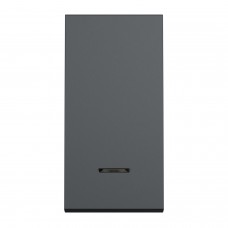 1-клавишный переключатель с нейтралью 10А, 1 модуль антрацит (NU310354S)