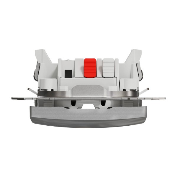 Одноклавішний вимикач Алюміній Sedna Design (SDD113101)