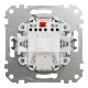 Двухклавишный выключатель с подсветкой Алюминий Sedna Design (SDD113105L)