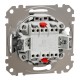 Двухклавишный переключатель Алюминий Sedna Design (SDD113108)