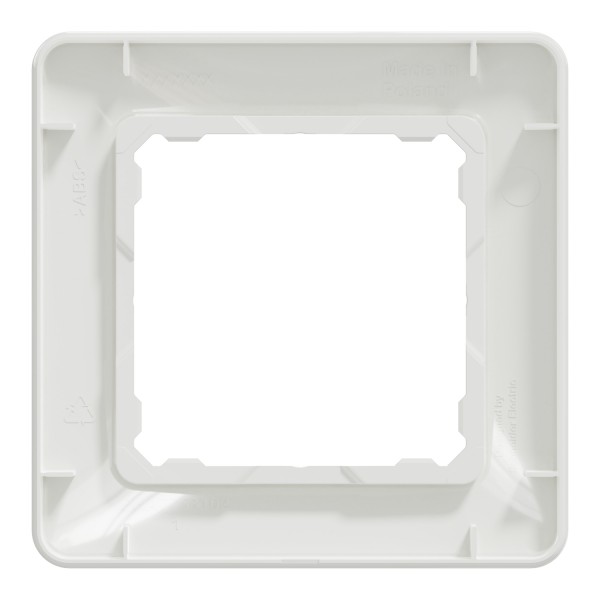 Рамка 1-постова Білий Sedna Design (SDD311801)