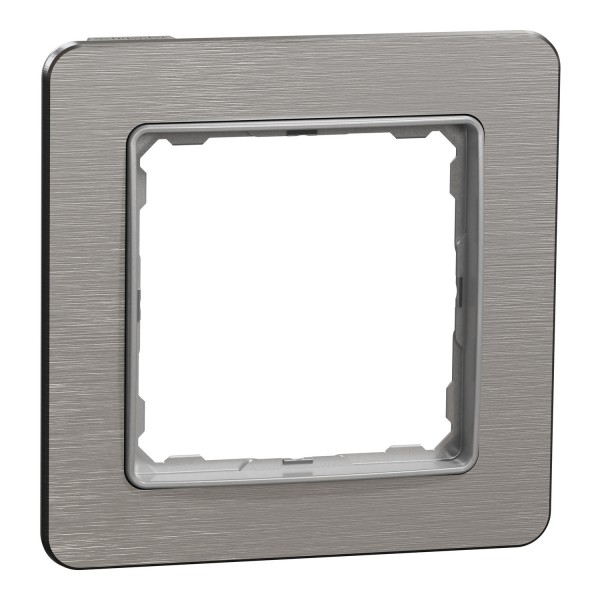 Рамка 1-постовая Матовый алюминий Sedna Elements (SDD370801)