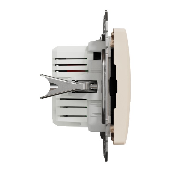 USB розетка тип A+A 2,1A Бежевий Sedna Design (SDD112401)