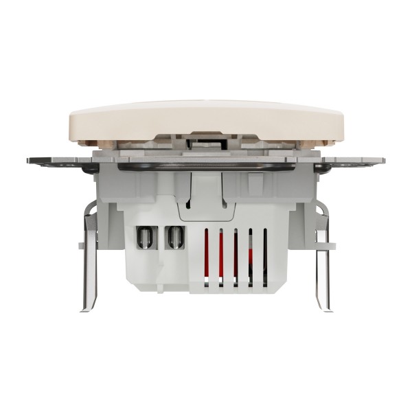 USB розетка тип A+C 2,4A Бежевый Sedna Design (SDD112402)