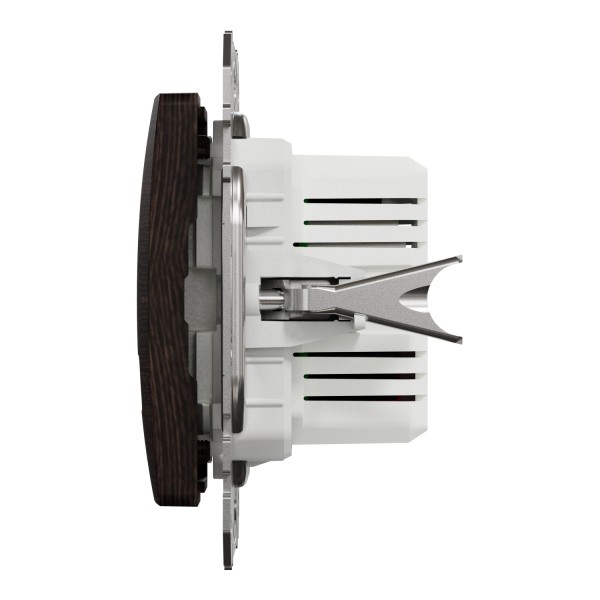 USB розетка типу А+С, 2,4 А, Венге Sedna Elements (SDD181402)