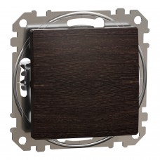 Кнопковий вимикач 10 А, Венге Sedna Elements (SDD181111)