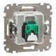 Один разъем RJ45 категория 5E UTP Бежевый Sedna Design (SDD112451)