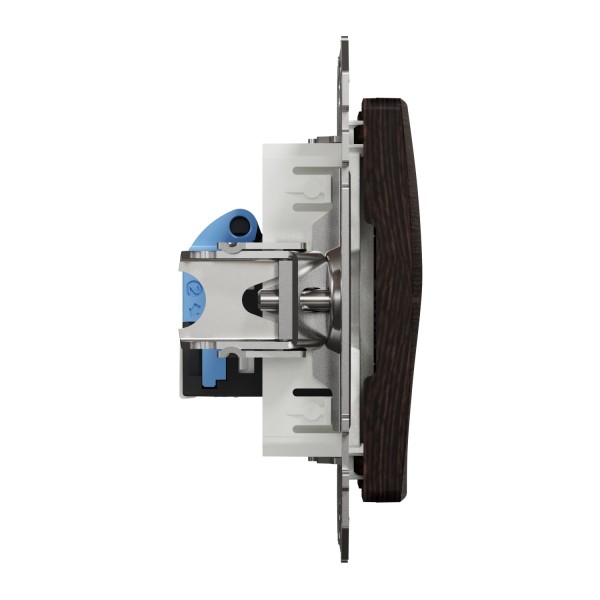Комп'ютерна розетка, RJ45 CAT6 UTP, Венге, Sedna Elements (SDD181461)