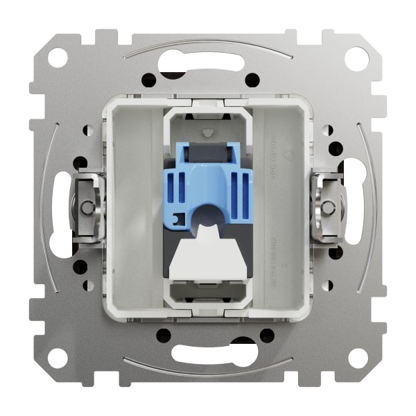 Комп'ютерна розетка, RJ45 CAT6 UTP, Венге, Sedna Elements (SDD181461)