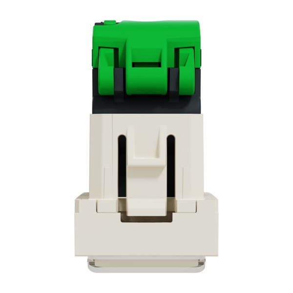 Розетка комп'ютерна RJ45, категорія 5 STP, 1 модуль, бежева Unica New Studio (NU341244)