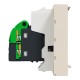 Розетка комп'ютерна RJ45, категорія 5 STP, 2 модулі, бежева Unica New Studio (NU341344)