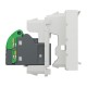 Розетка компьютерная RJ45, одинарная категория 6 UTP, 2 модуля белый (NU341518)