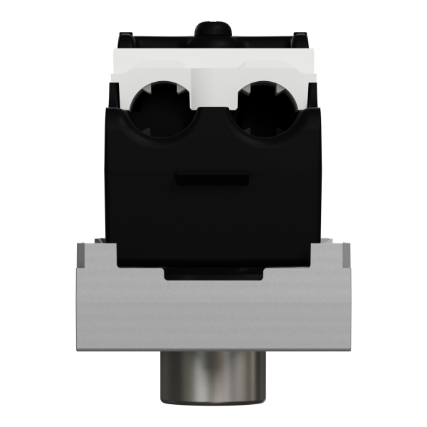 Розетка TV одинарная, 1 модуль алюминий (NU346130)