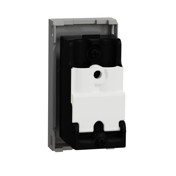 Розетка TV одинарная, 1 модуль алюминий (NU346130)