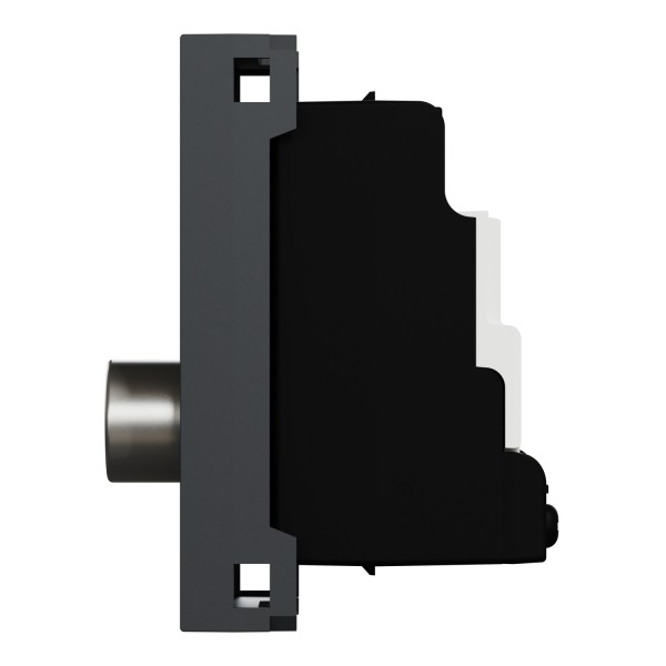 Розетка TV одинарна, 1 модуль антрацит (NU346154)