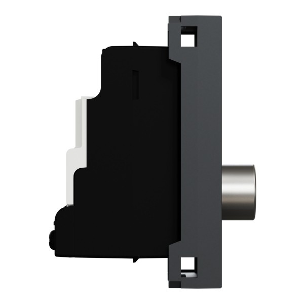 Розетка TV одинарна, 1 модуль антрацит (NU346154)