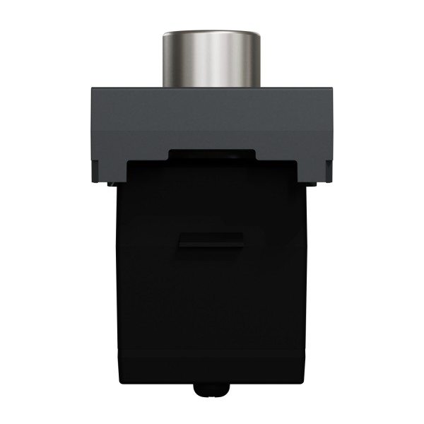 Розетка TV одинарна, 1 модуль антрацит (NU346154)